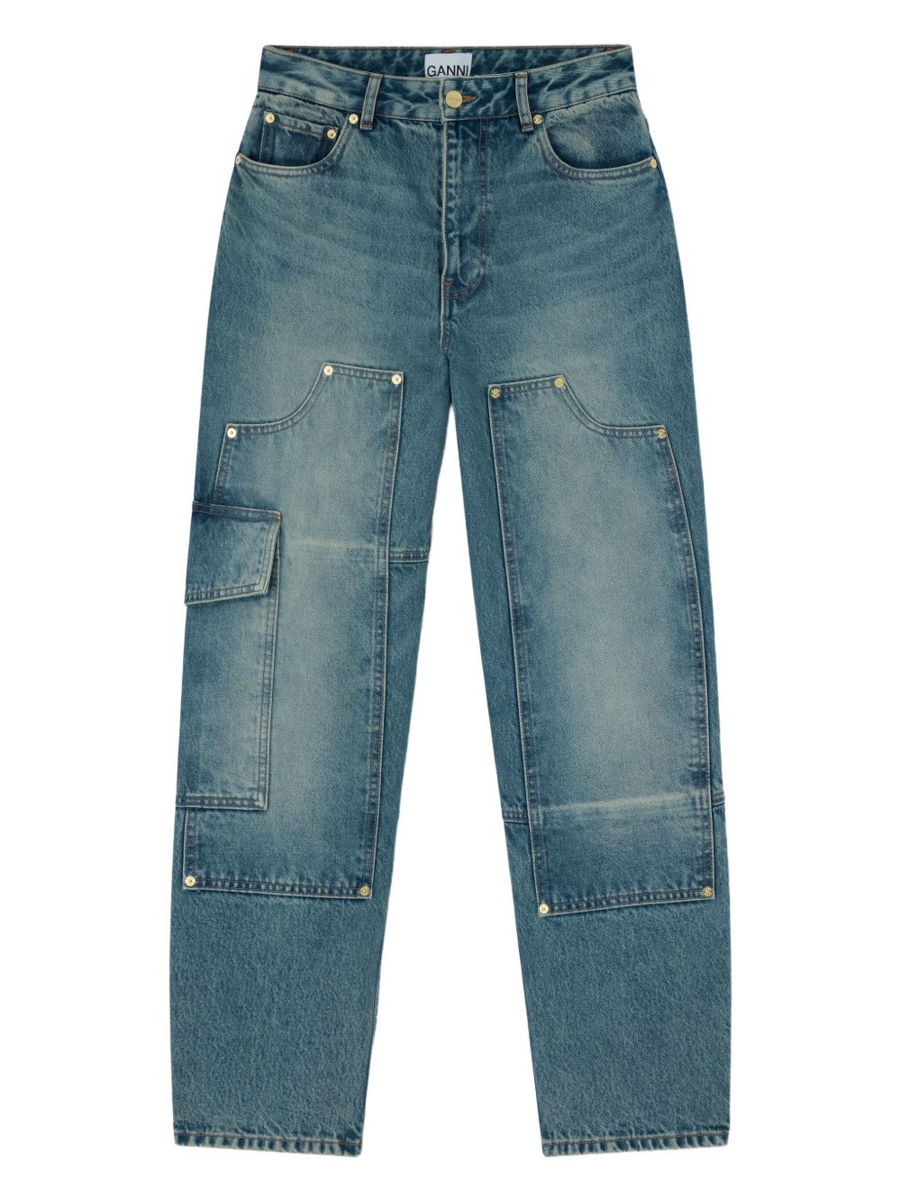 Ganni Denim Cotton Jeans