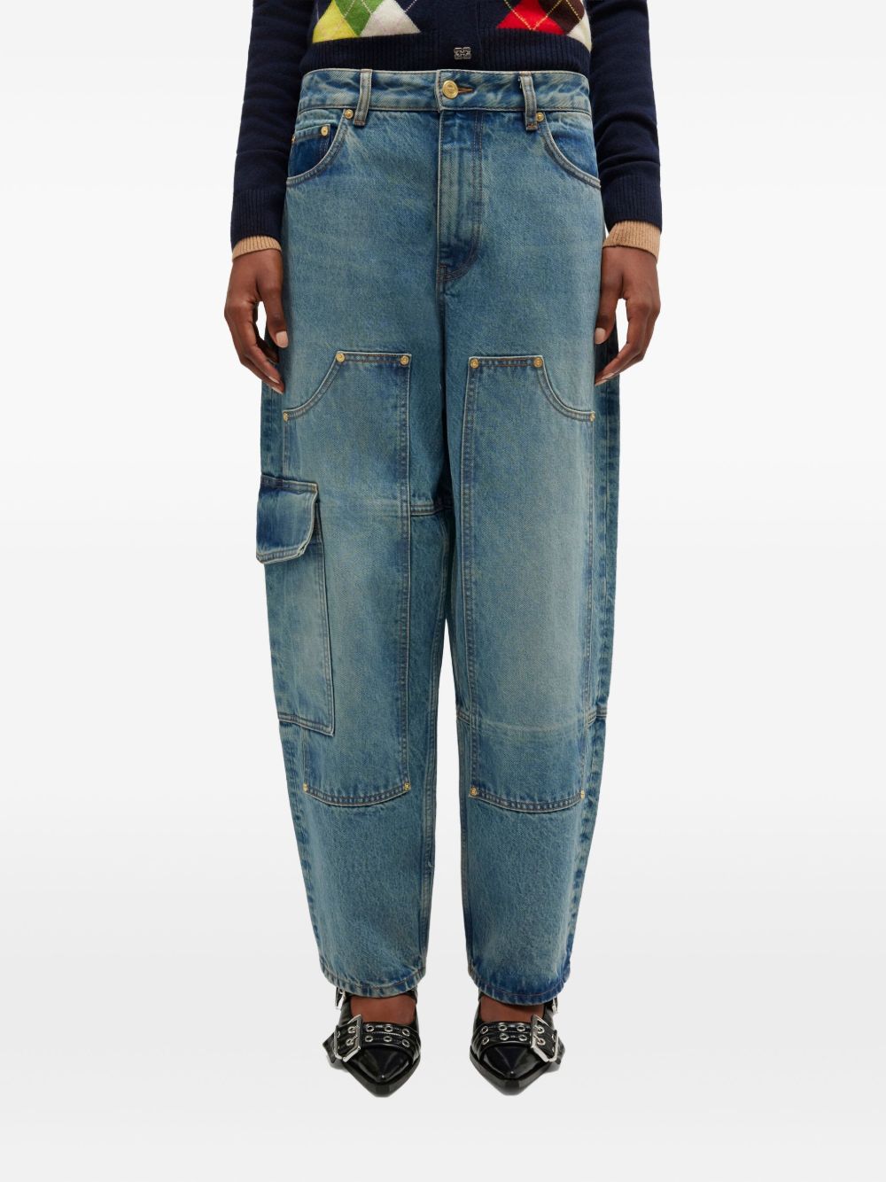 Ganni Denim Cotton Jeans
