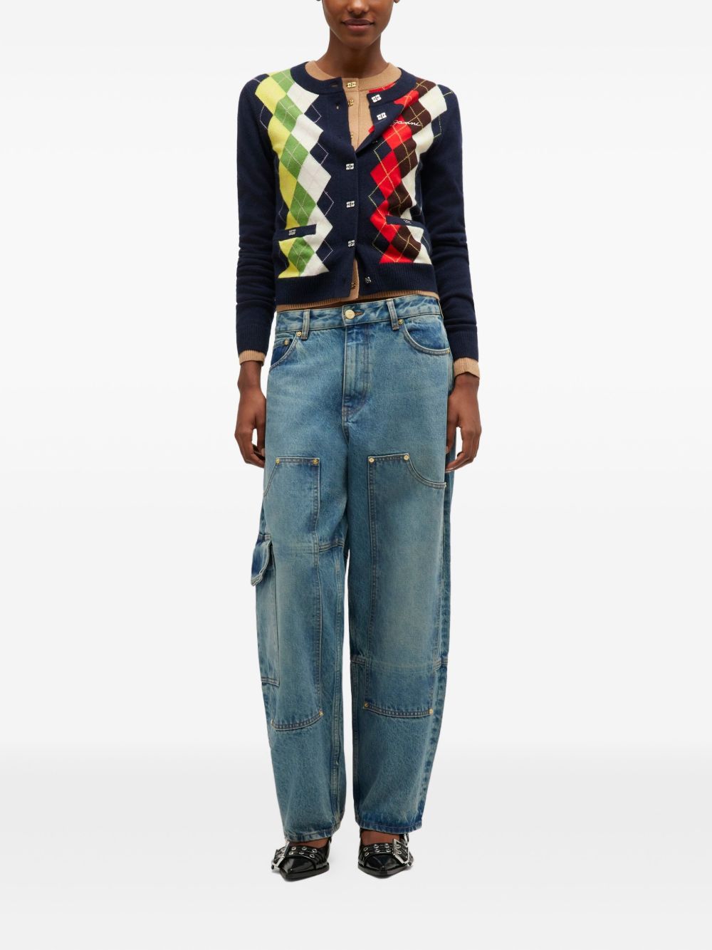 Ganni Denim Cotton Jeans