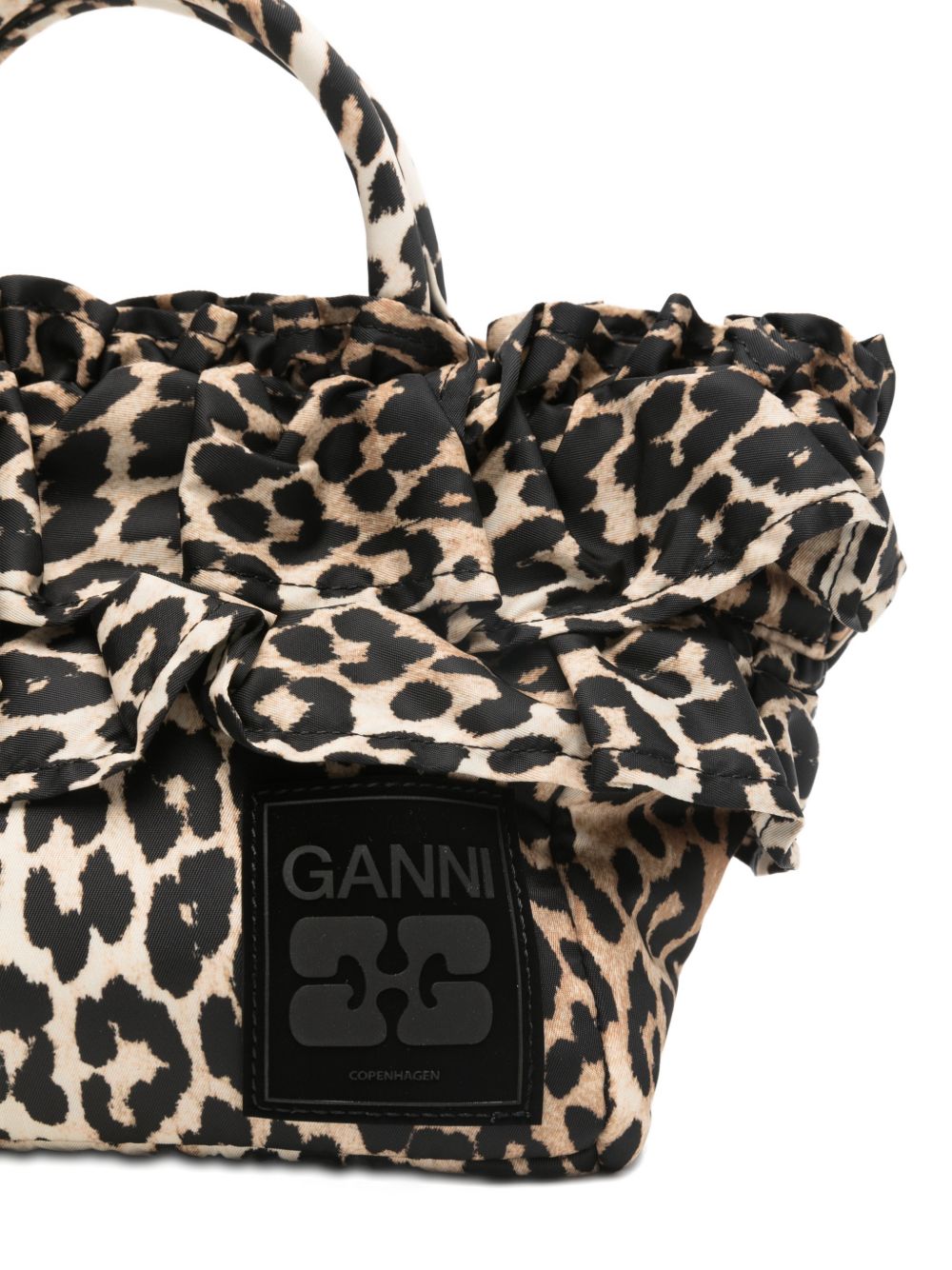 Ganni Nylon Mini Tote Bag