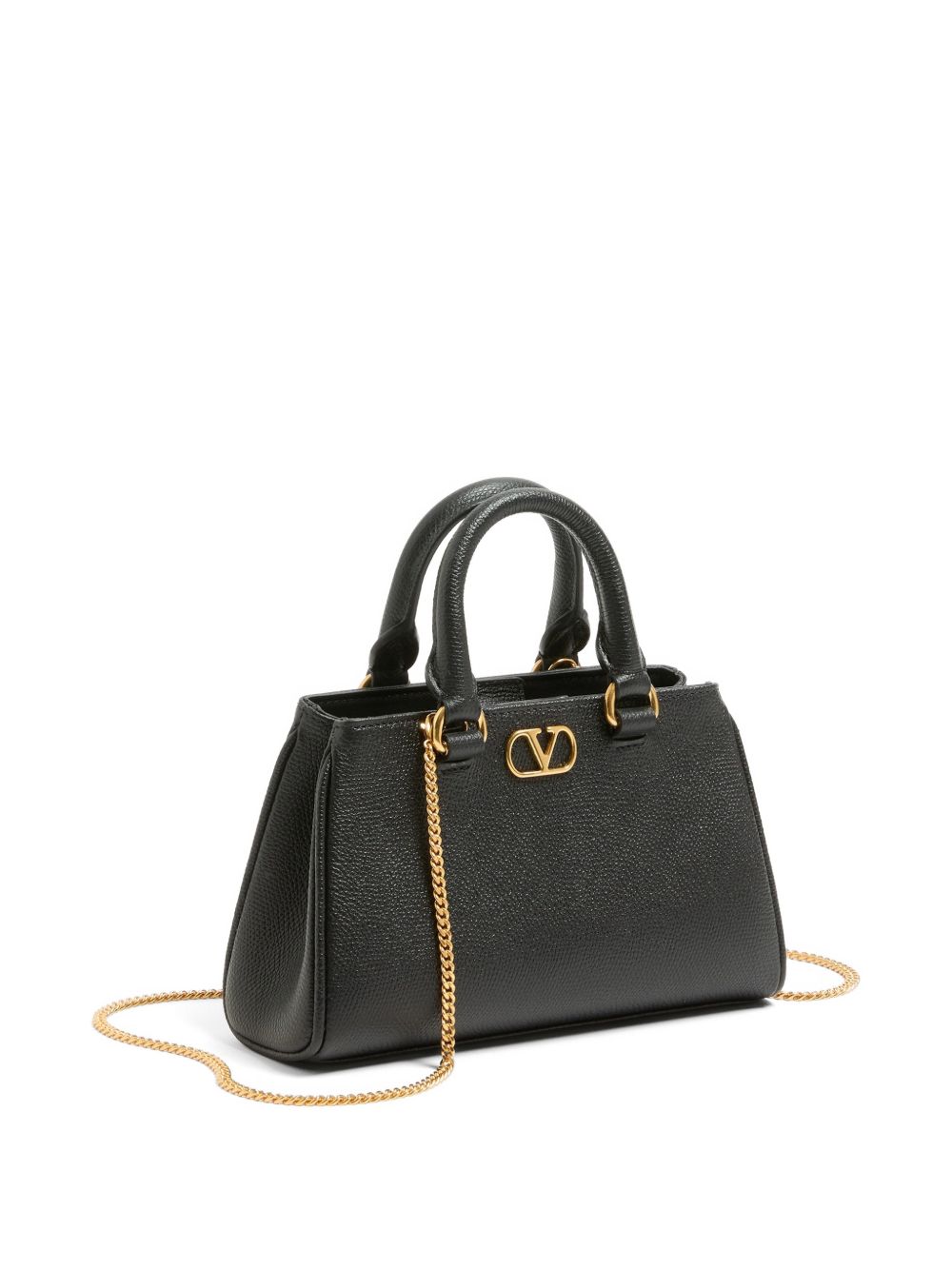 Valentino Garavani V Logo Signature Leather Mini Bag