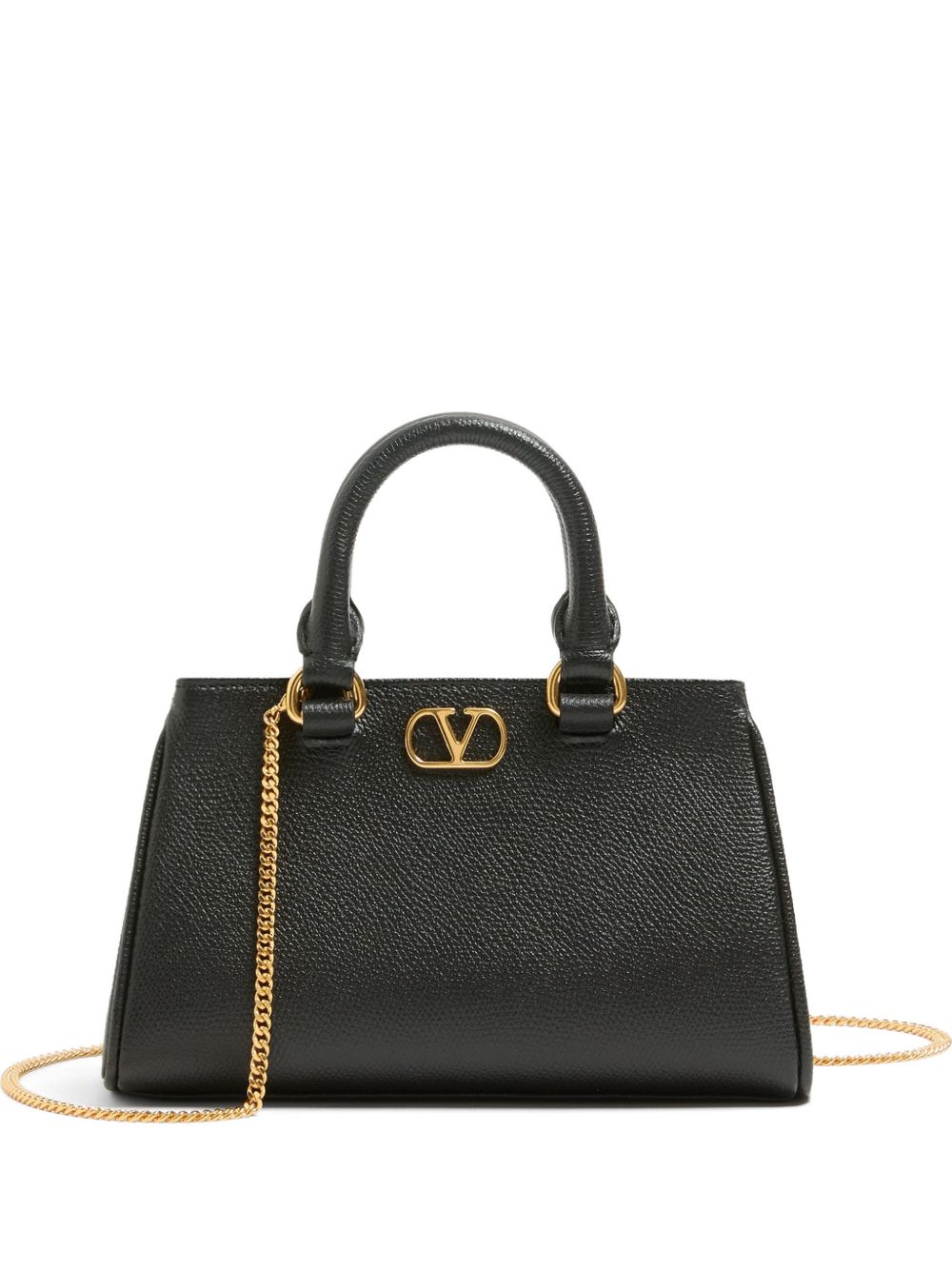 Valentino Garavani V Logo Signature Leather Mini Bag
