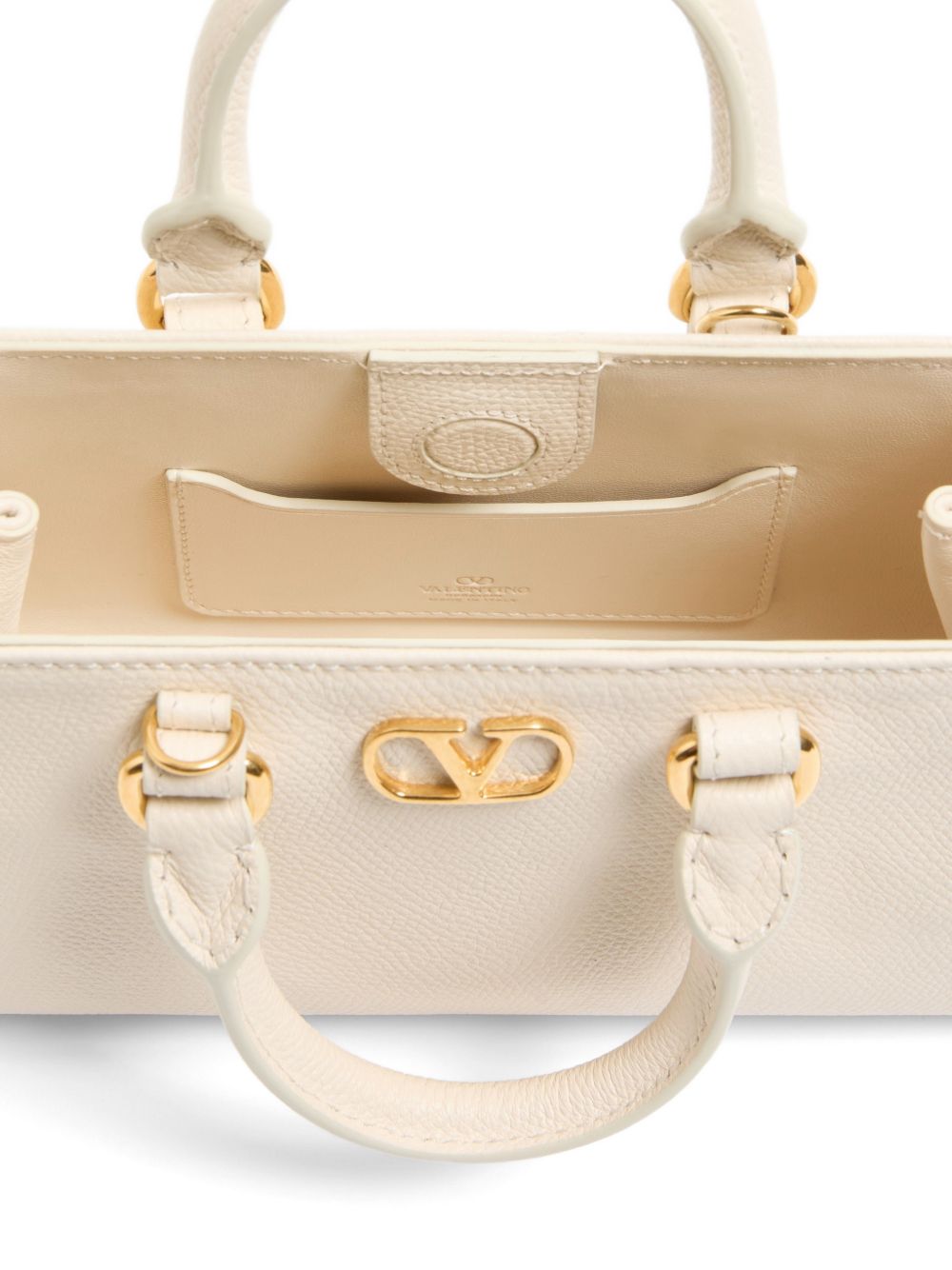 Valentino Garavani V Logo Signature Leather Mini Bag