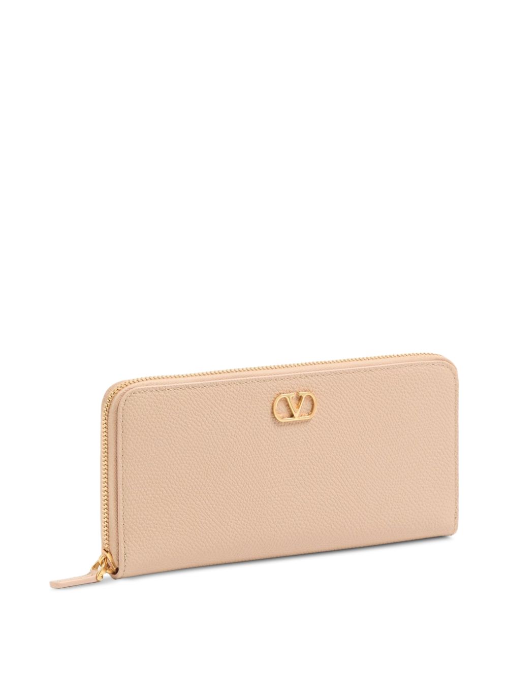 Valentino Garavani V Logo Signature Leather Wallet