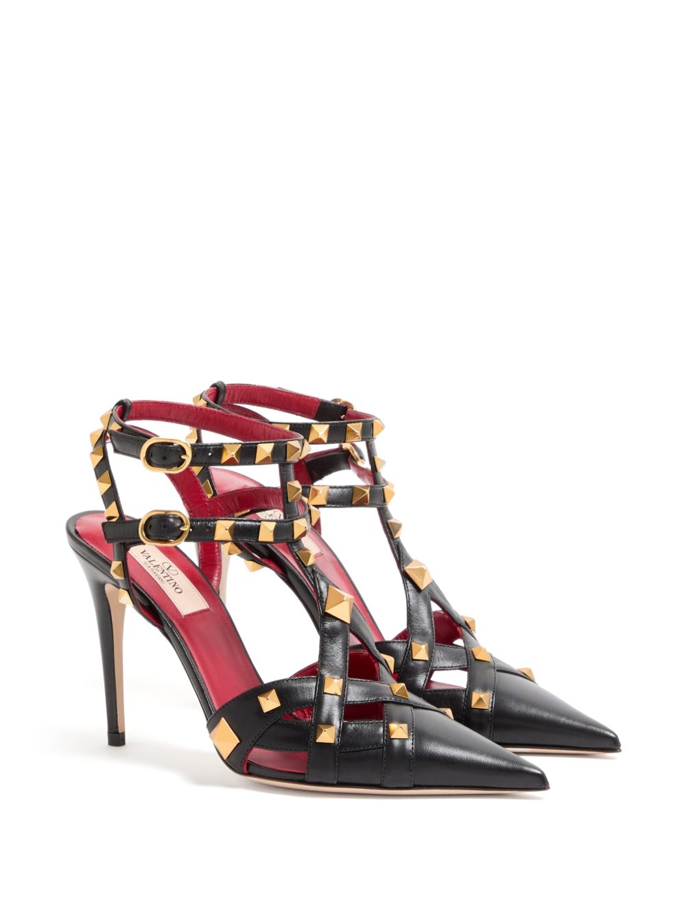 Valentino Garavani Studdy Leather Pumps