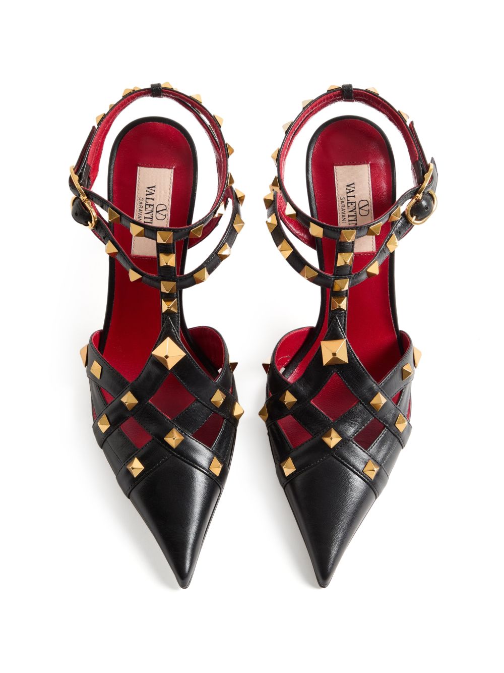 Valentino Garavani Studdy Leather Pumps