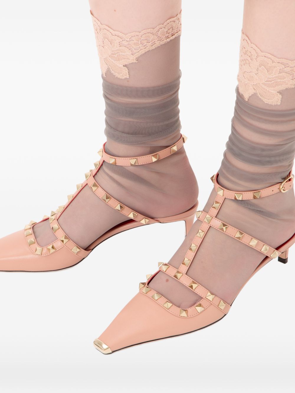 Valentino Garavani Rockstud Leather Pumps