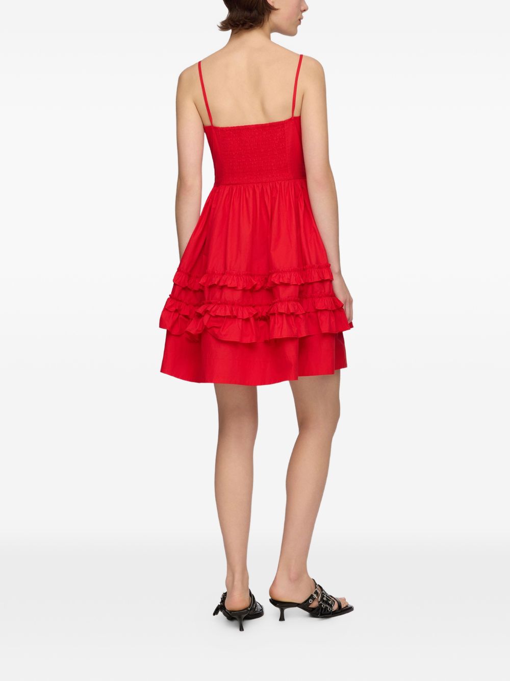 Ganni Organic Cotton Mini Dress