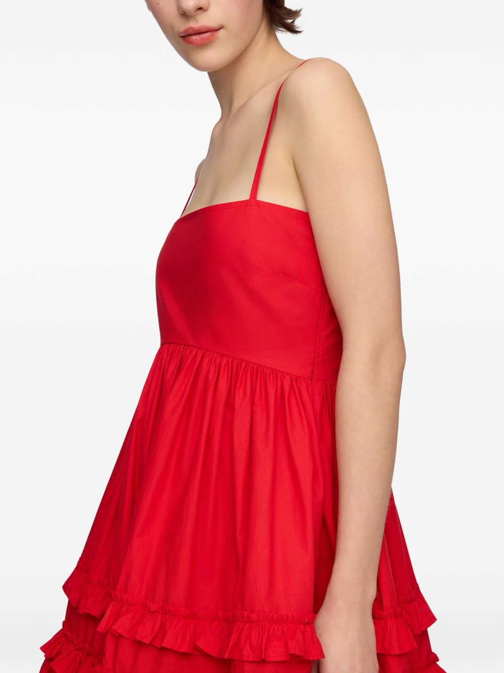 Ganni Organic Cotton Mini Dress