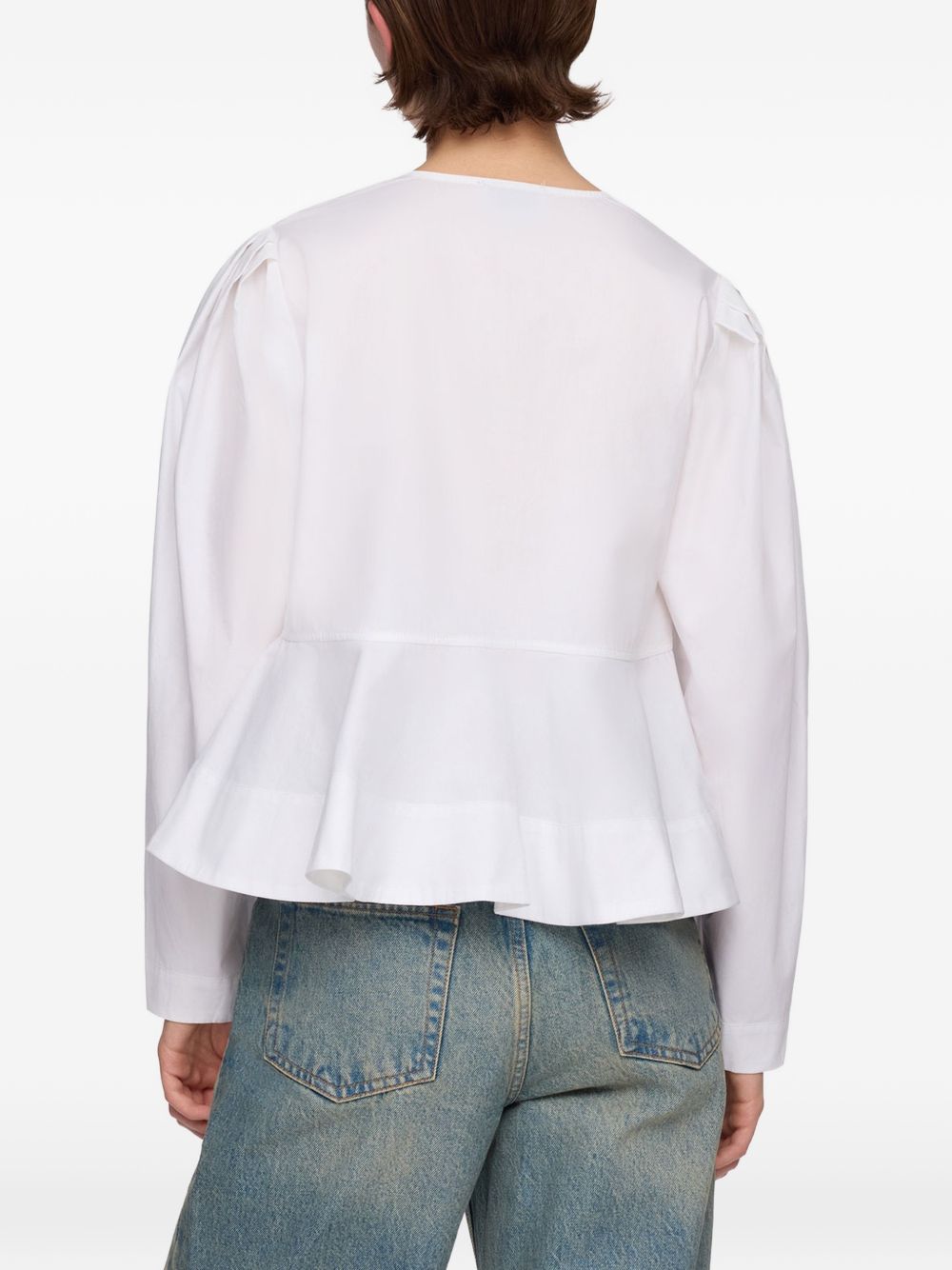 Ganni Organic Cotton Blouse