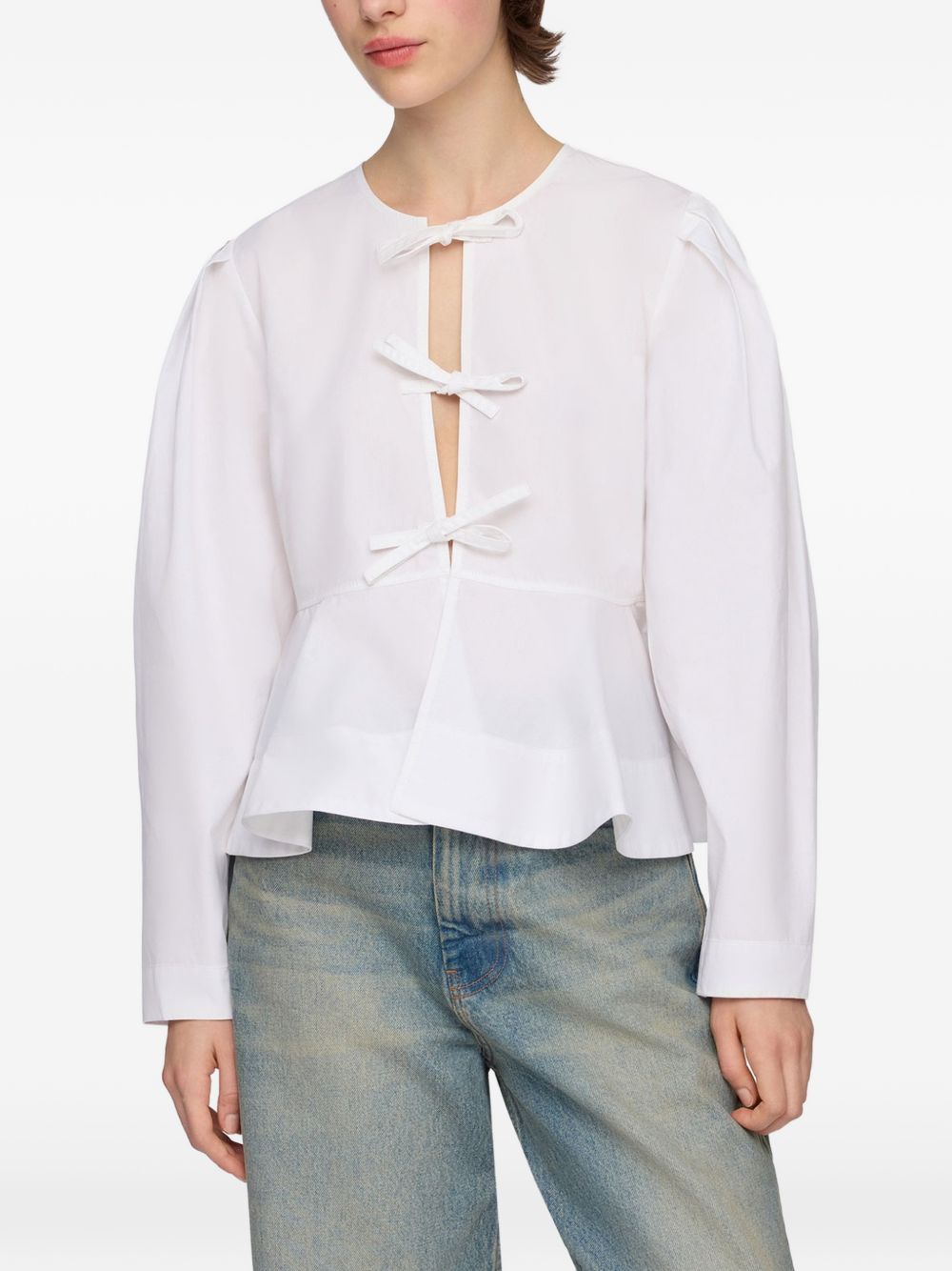 Ganni Organic Cotton Blouse