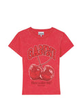 Ganni Printed Cotton T Shirt
