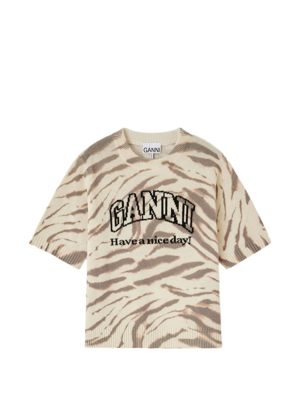 Ganni Wool T Shirt