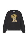Ganni Tiger Crewneck Sweatshirt