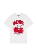 Ganni Printed Cotton T Shirt