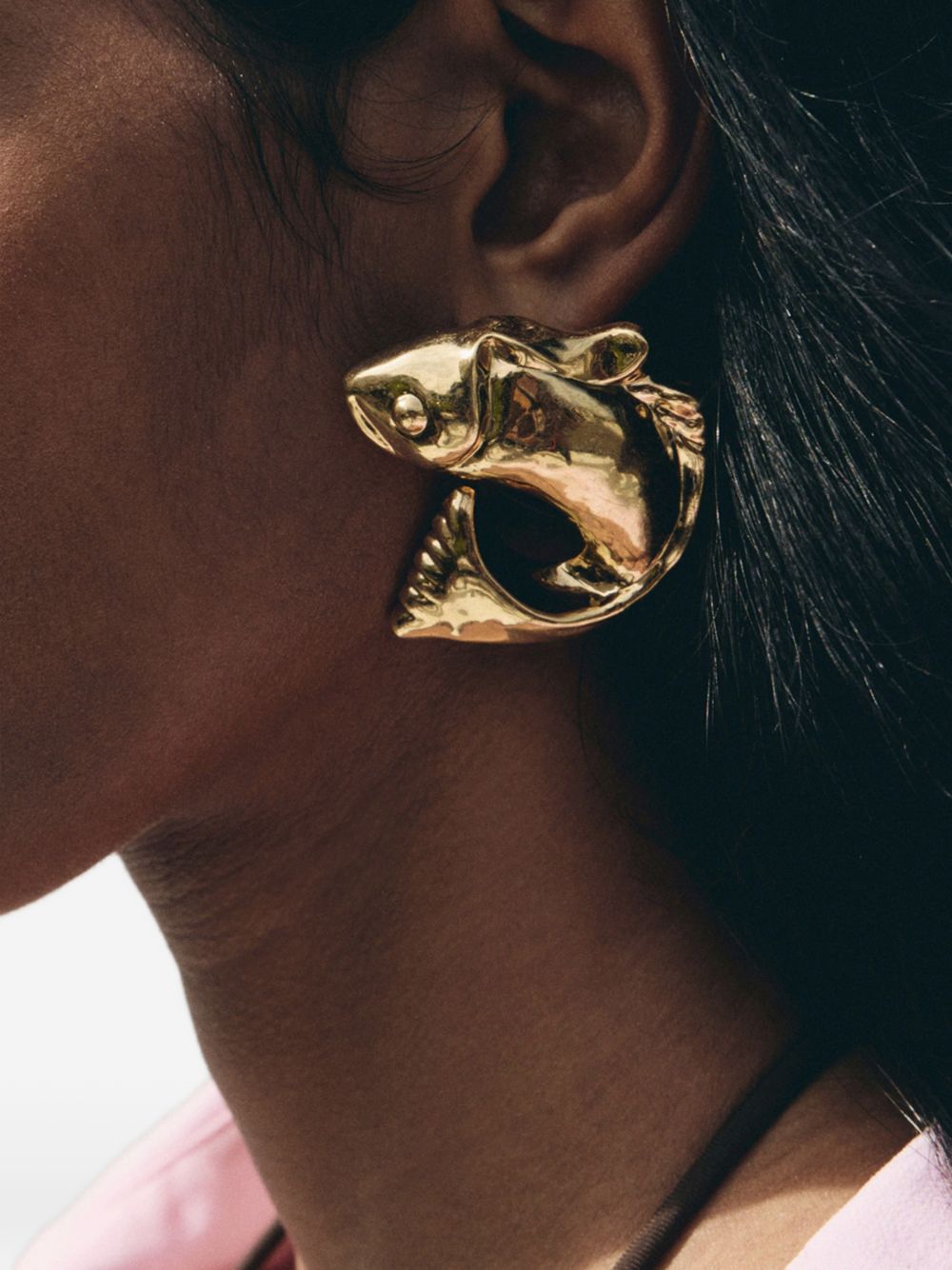 Jacquemus Resort Les Boucles Poisson Earrings