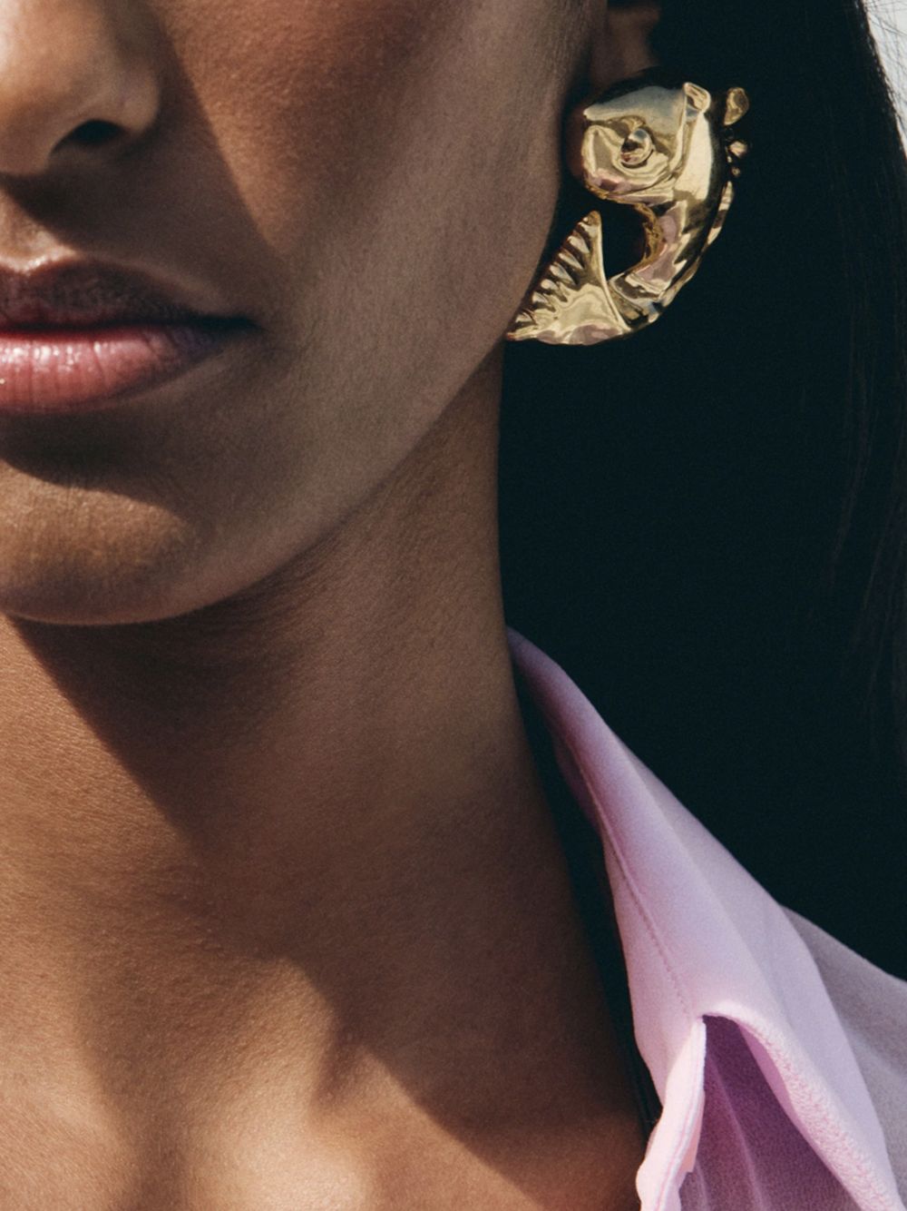 Jacquemus Resort Les Boucles Poisson Earrings