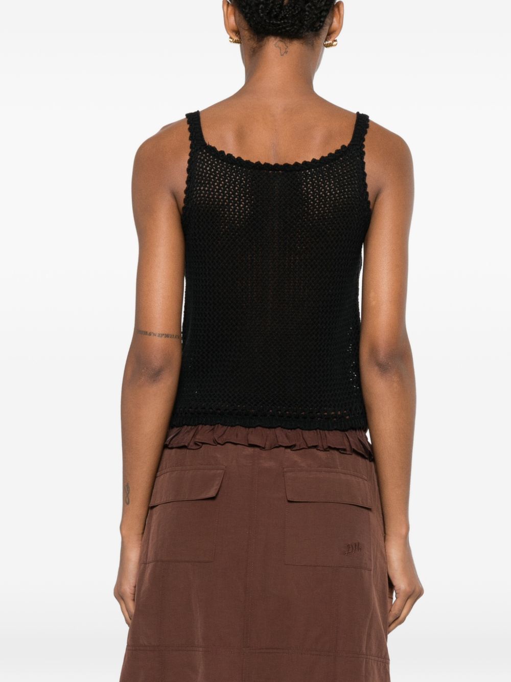 Dunst Linen And Cotton Blend Top