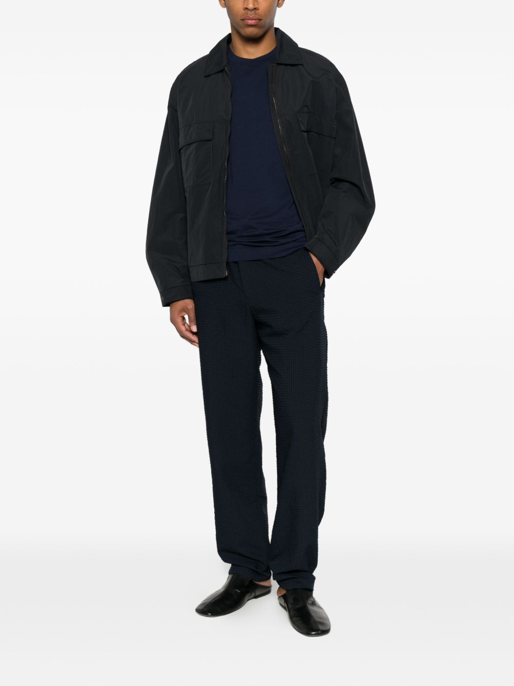 Emporio Armani Capsule Straight Leg Trousers