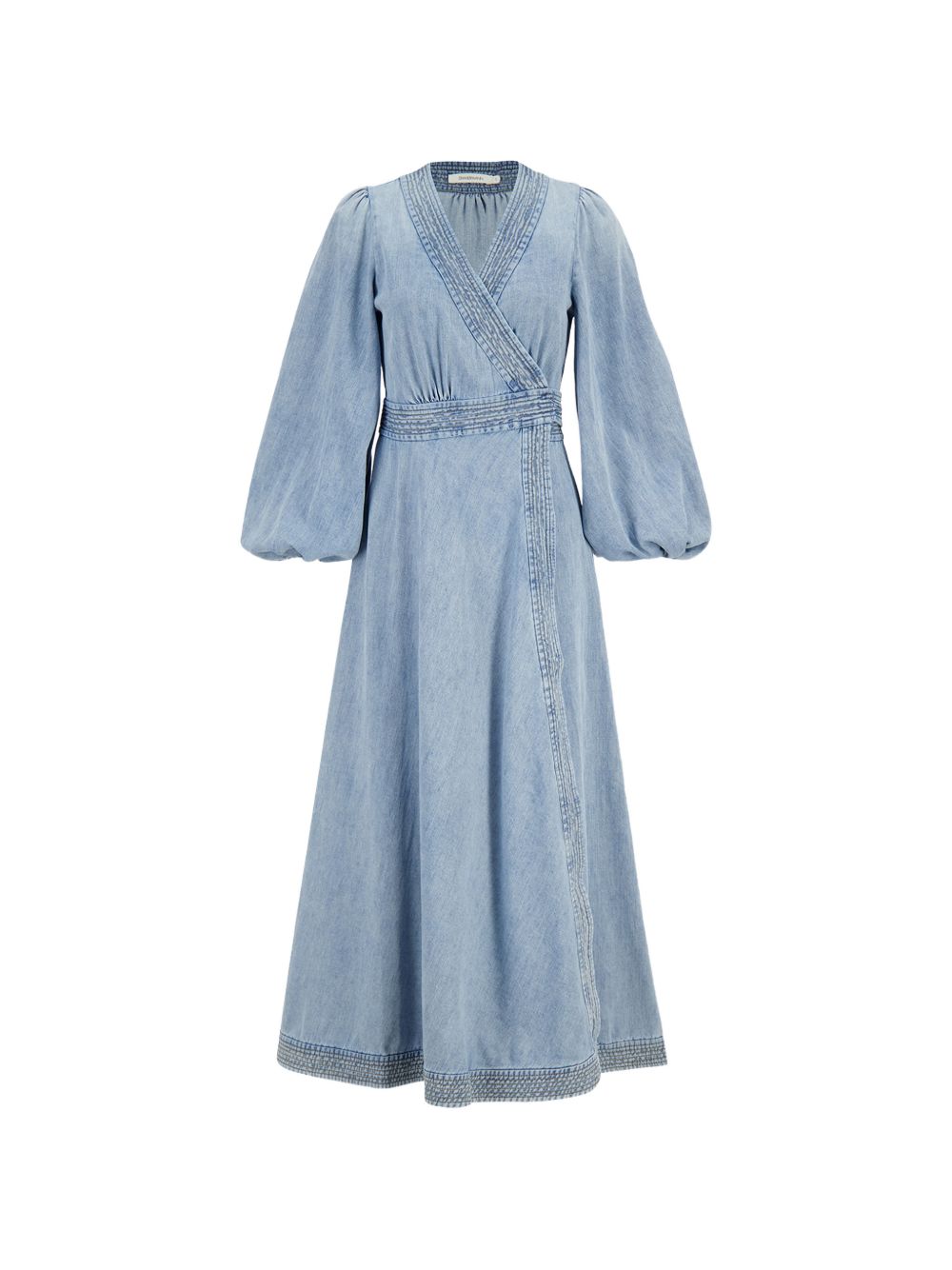 Zimmermann Indra Denim Midi Dress
