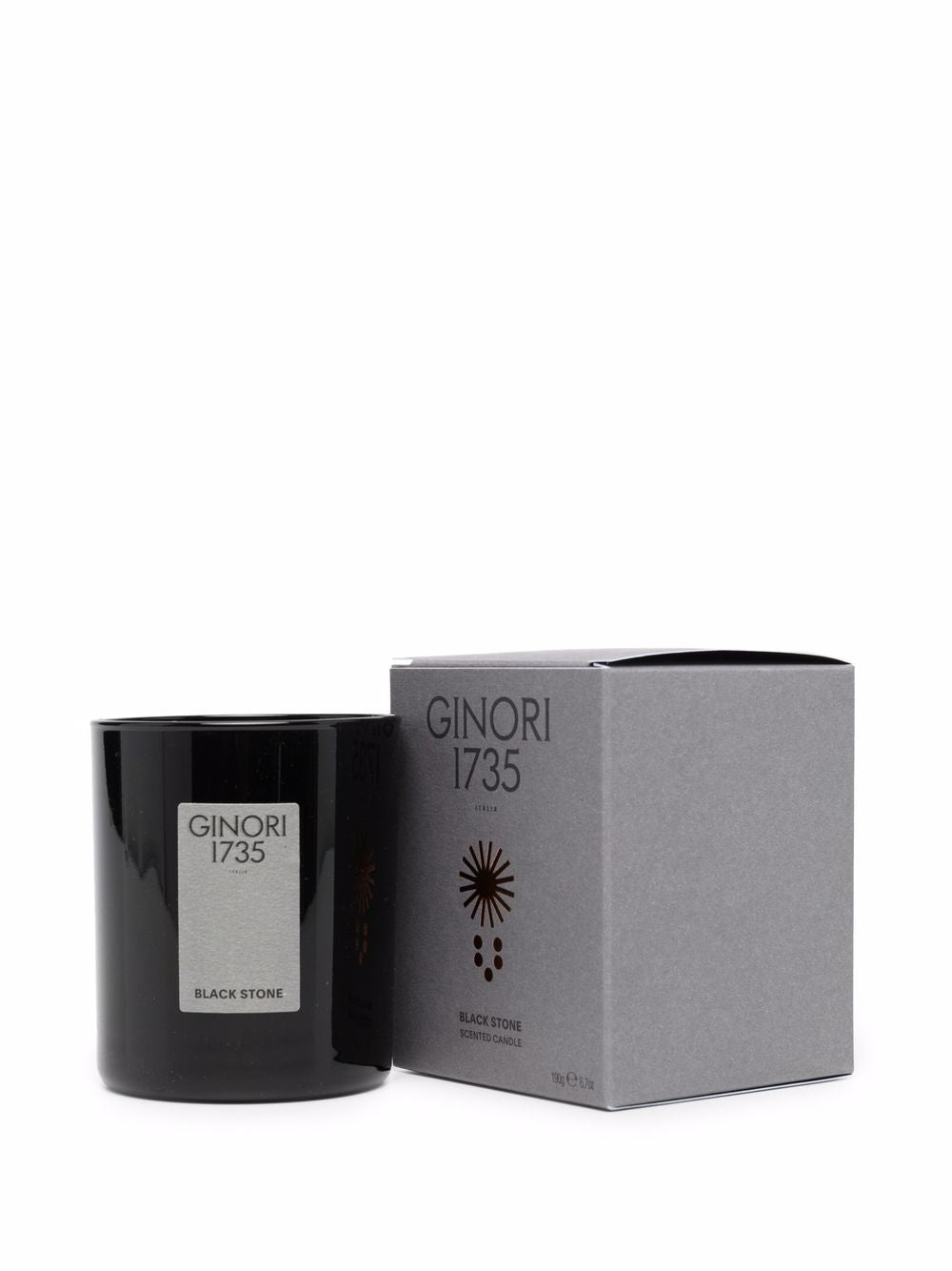 Ginori 1735 Lcdc Black Stone Refill Candle