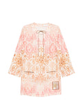 Zimmermann Aster Linen Mini Dress