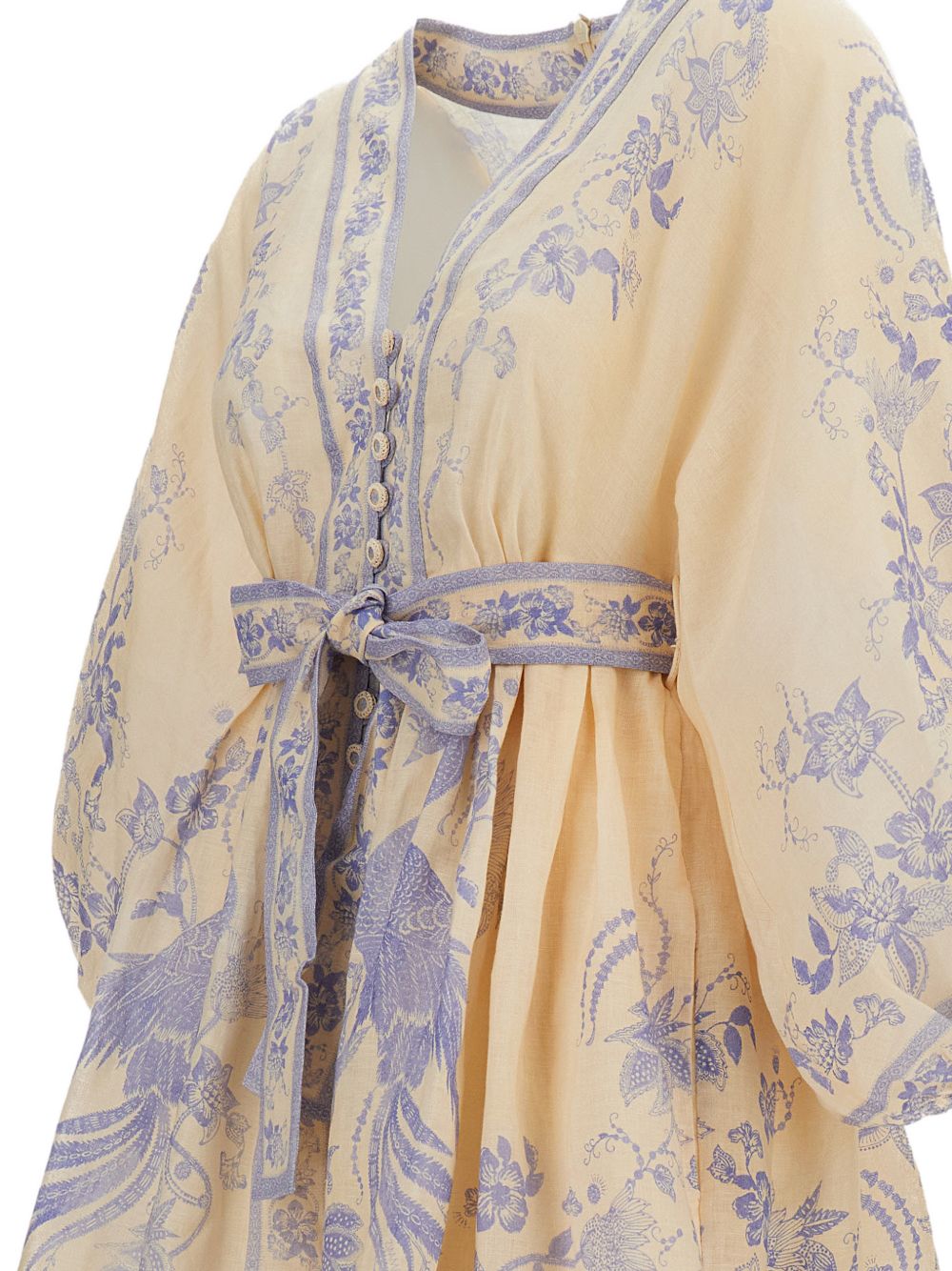 Zimmermann Indra Linen Mini Dress