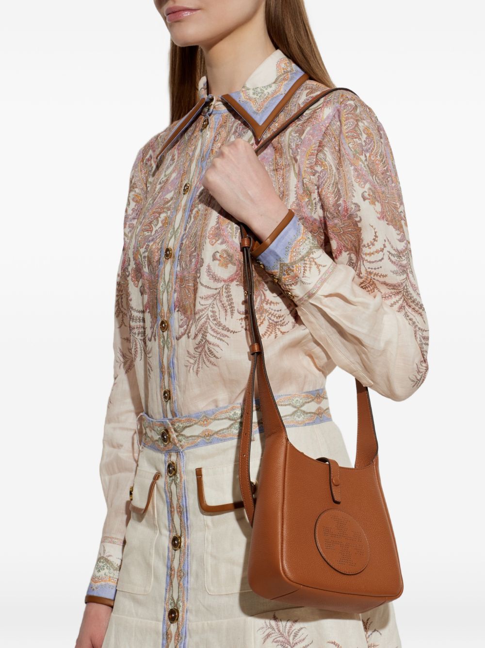 Tory Burch Miller Leather Hobo Bag