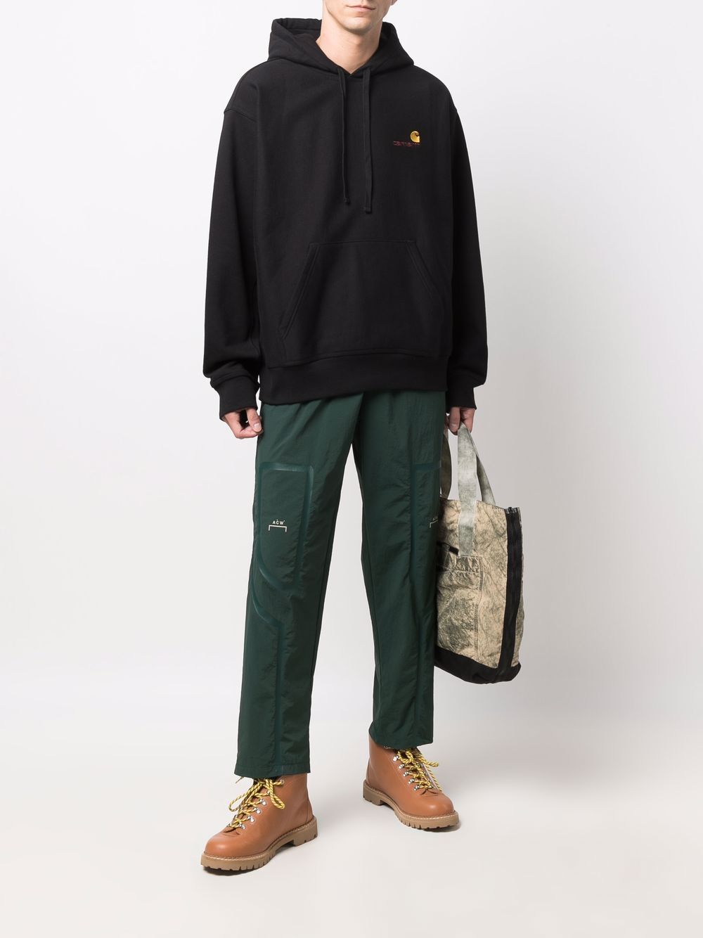 Carhartt Wip Main Logo Cotton Hoodie
