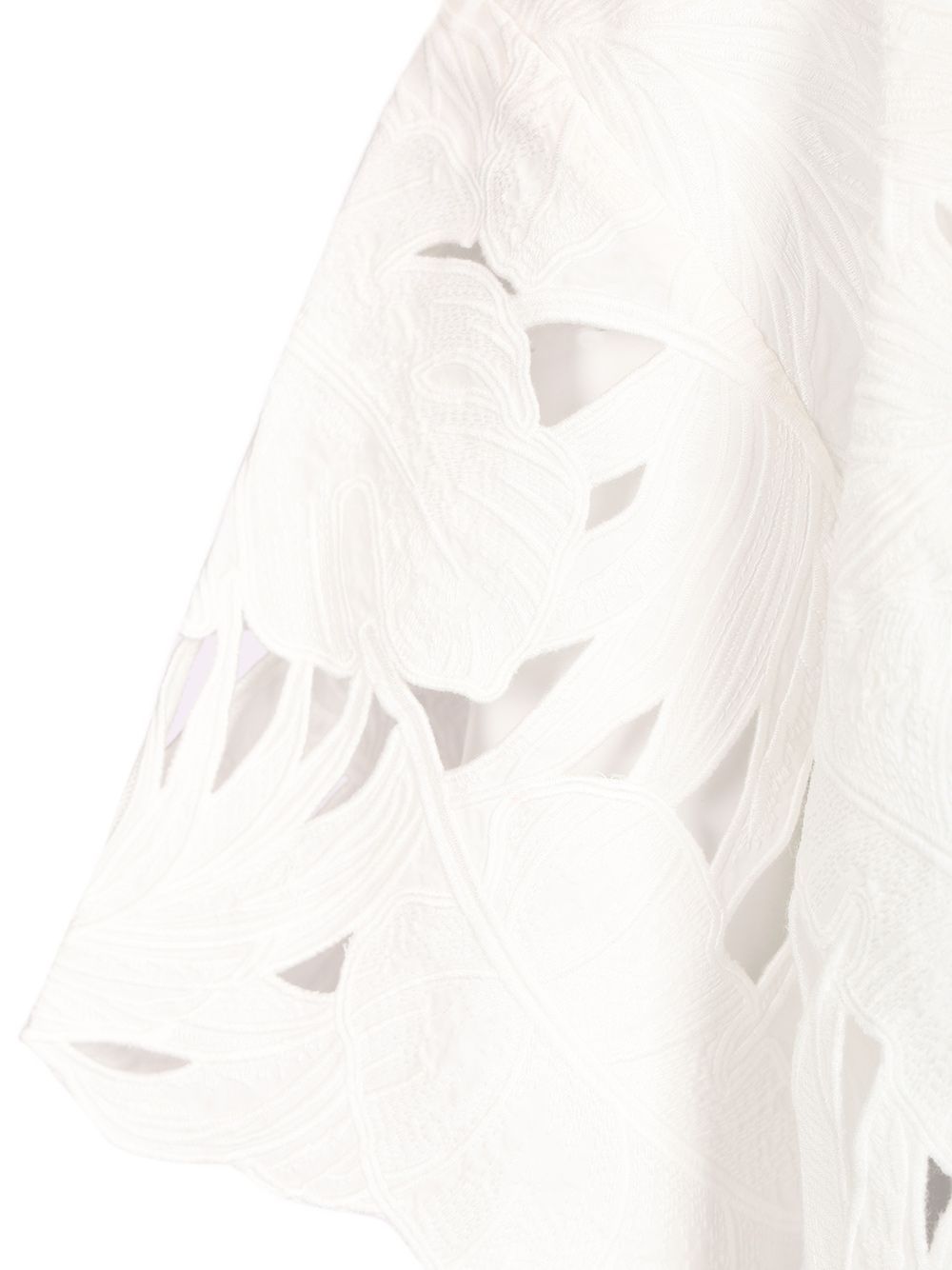 Zimmermann Mahon Cropped Cotton Shirt