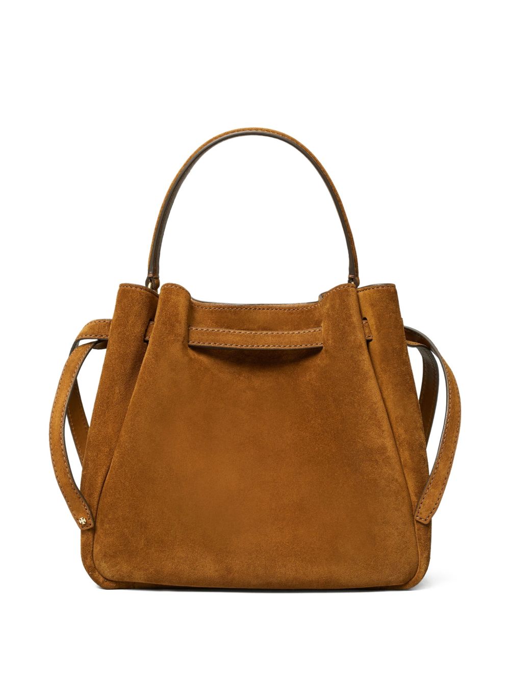 Tory Burch Romy Suede Leather Bucket Bag