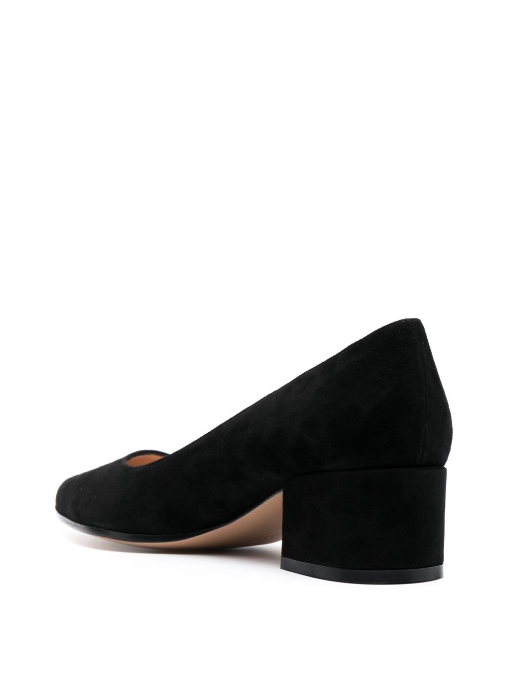 Gianvito Rossi Piper Suede Leather Pumps