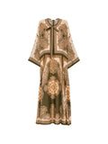 Zimmermann Mahon Printed Silk Dress