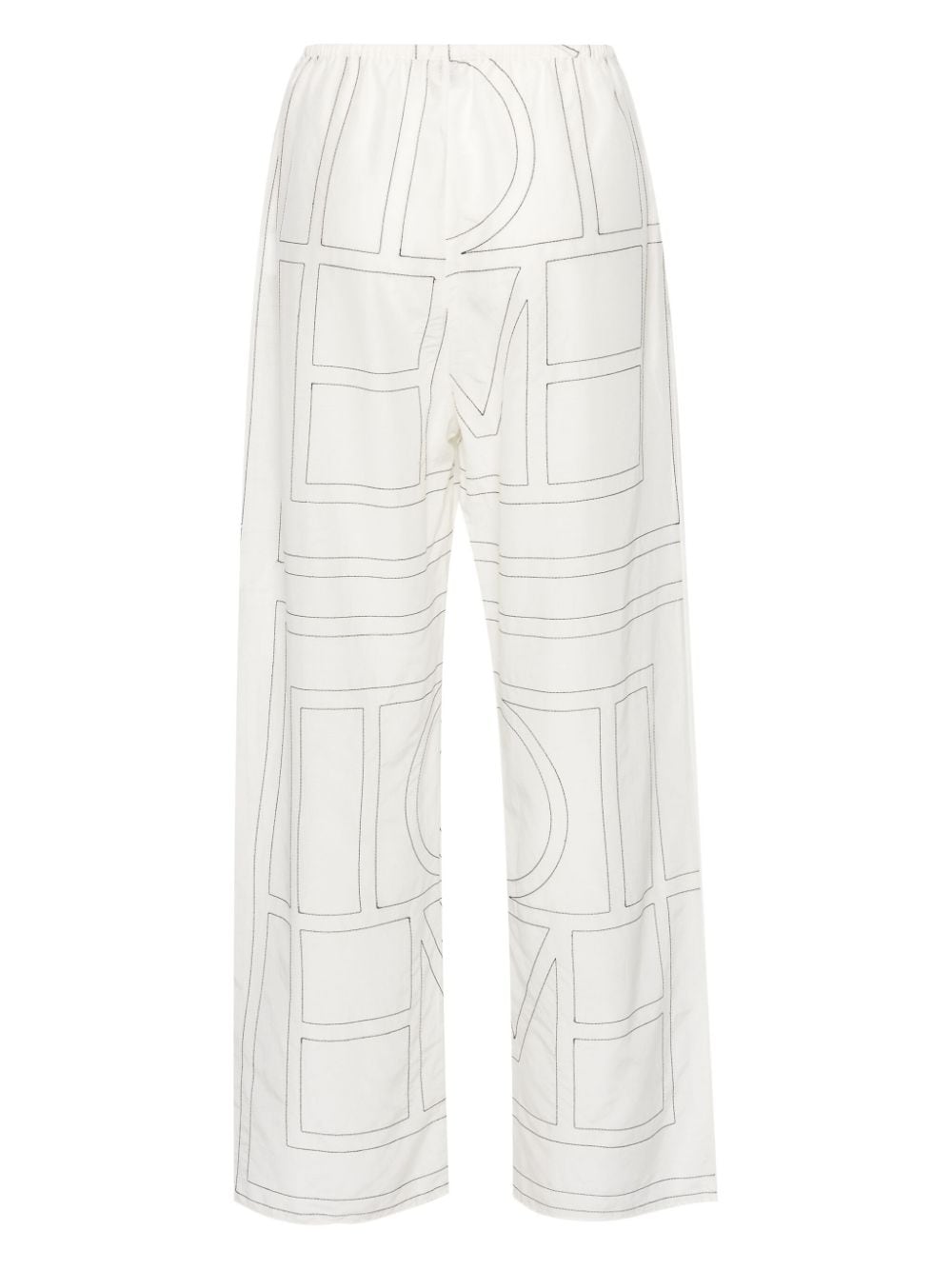 Toteme Pre Cotton Blend Pajama Trousers