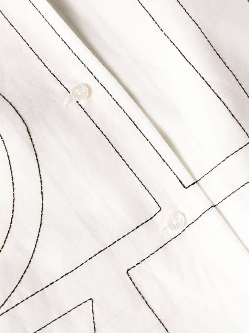 Toteme Pre Cotton Blend Pajama Shirt