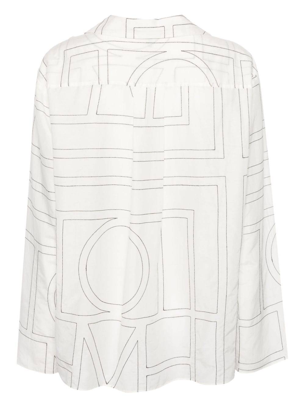 Toteme Pre Cotton Blend Pajama Shirt