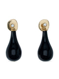 Toteme Pre Onyx Drops Earrings