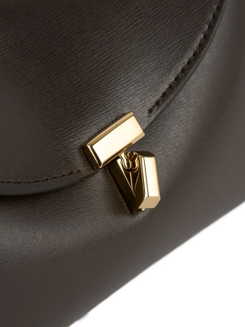Toteme Pre T Lock Mini Leather Clutch