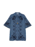 Zimmermann Aster Denim Mini Dress
