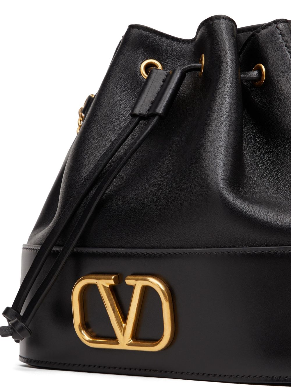 Valentino Garavani V Logo Signature Leather Mini Bag