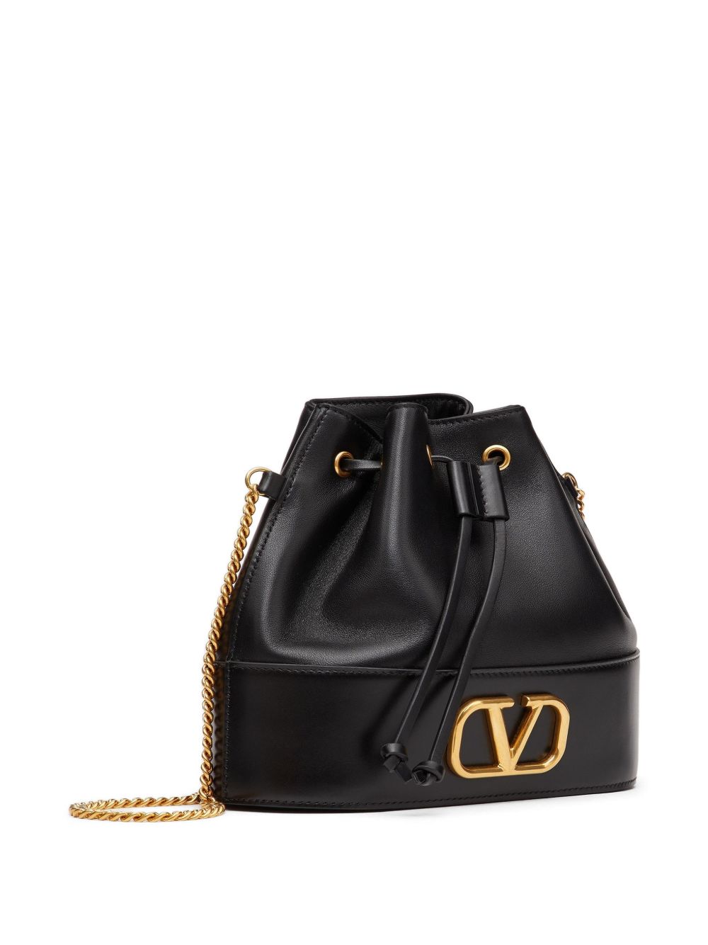 Valentino Garavani V Logo Signature Leather Mini Bag
