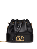 Valentino Garavani V Logo Signature Leather Mini Bag