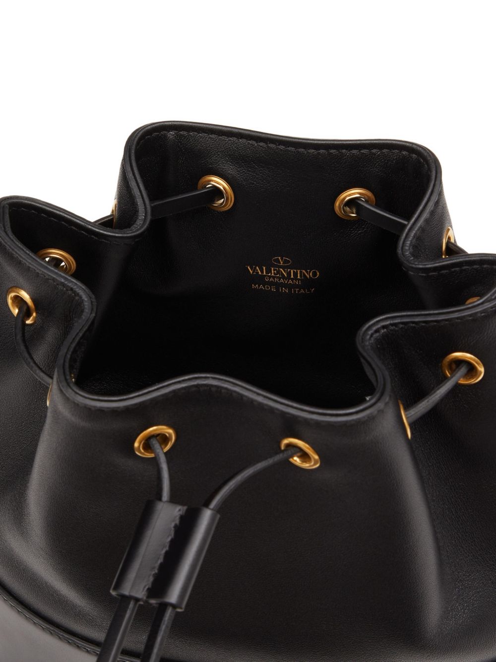 Valentino Garavani V Logo Signature Leather Mini Bag