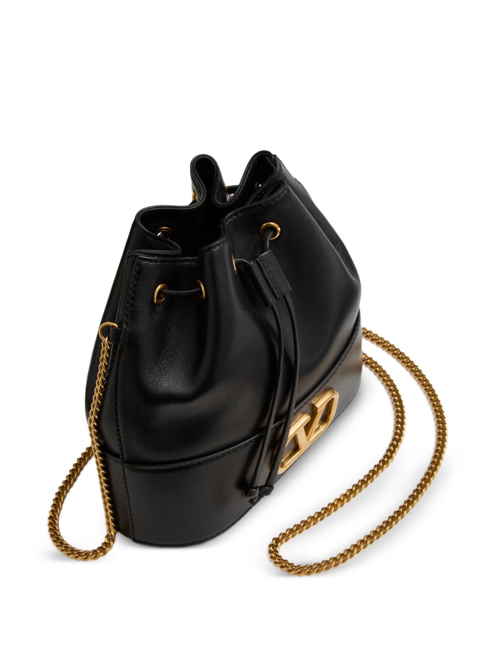 Valentino Garavani V Logo Signature Leather Mini Bag