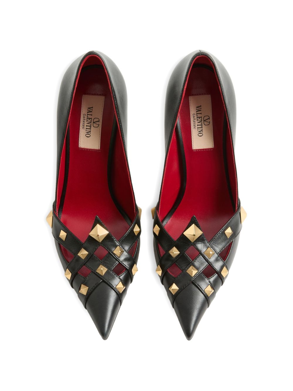 Valentino Garavani Studdy Leather Pumps