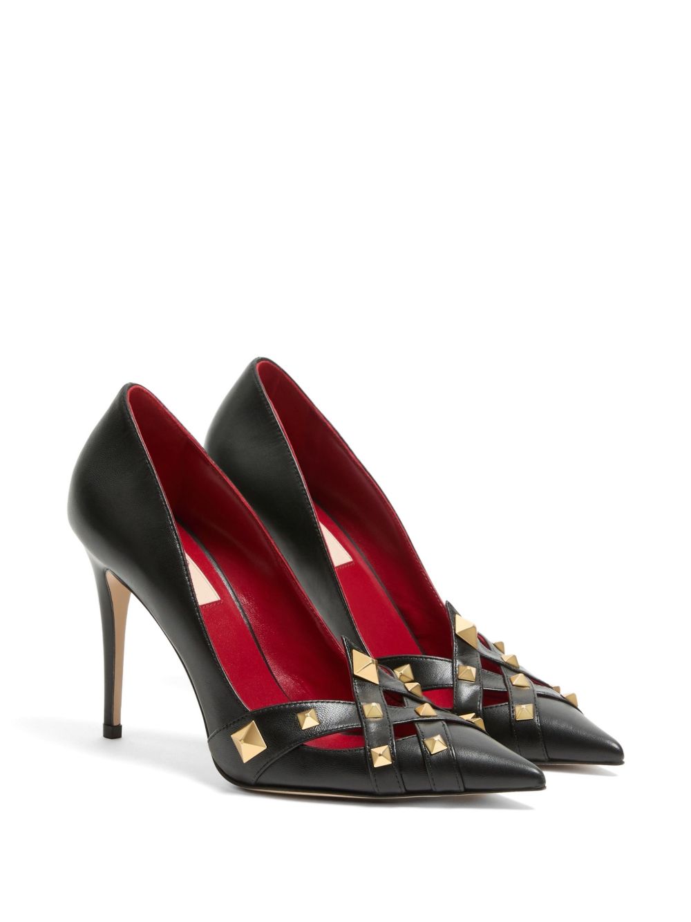Valentino Garavani Studdy Leather Pumps