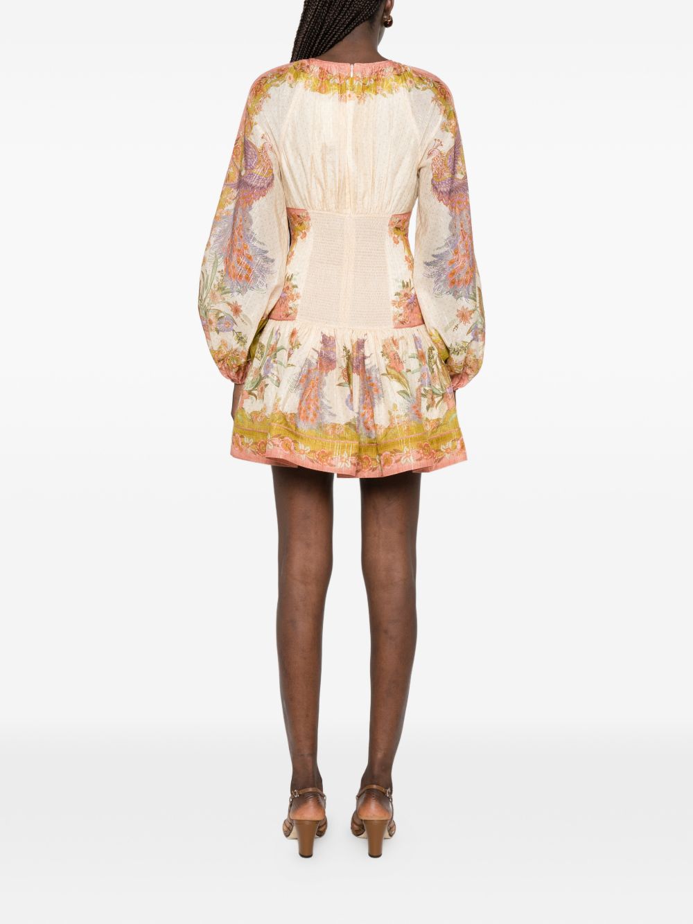 Zimmermann Indra Printed Mini Dress