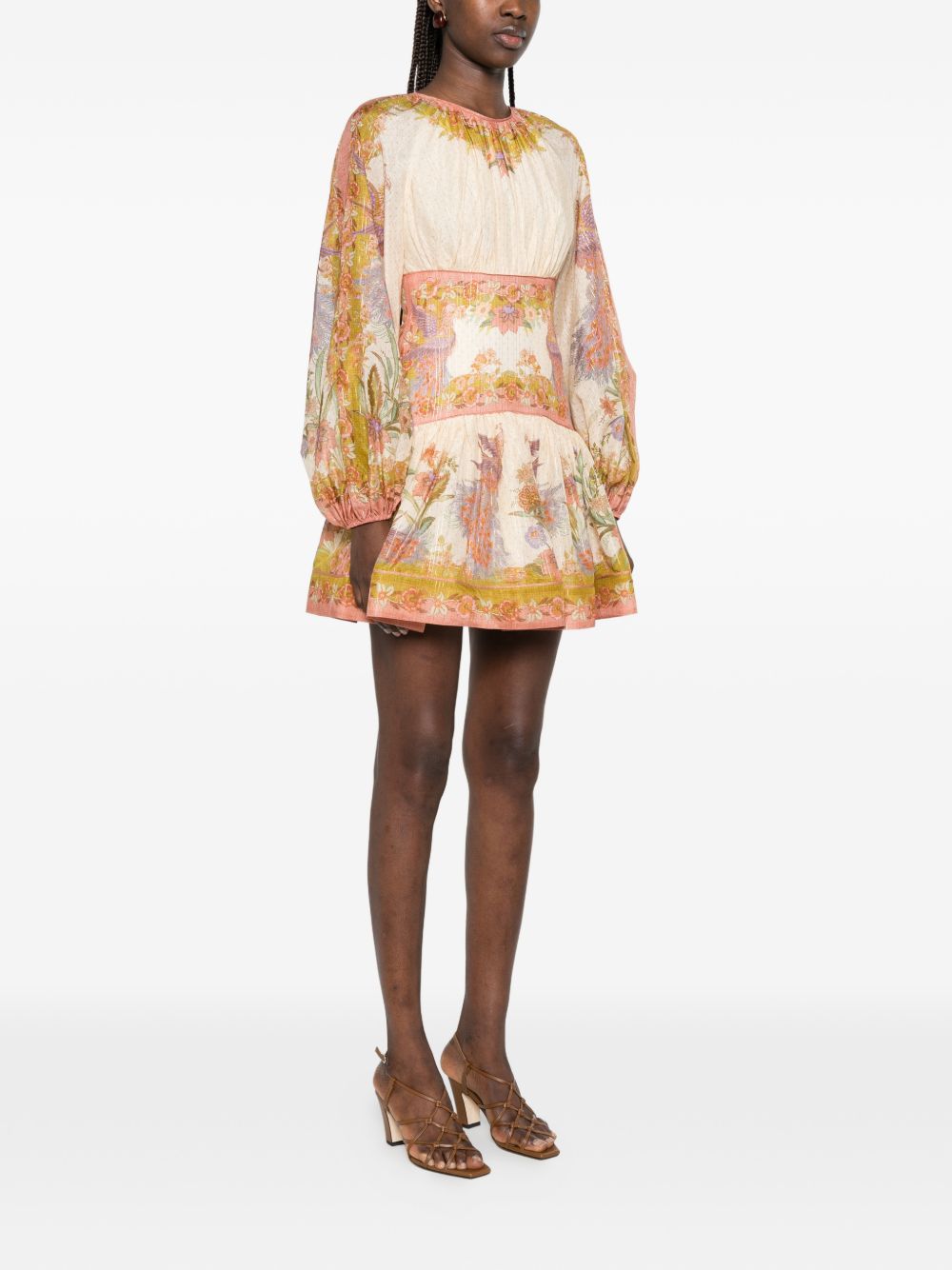 Zimmermann Indra Printed Mini Dress