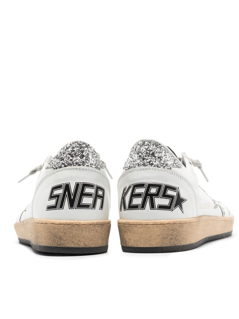 Golden Goose Ball Star Leather Sneakers