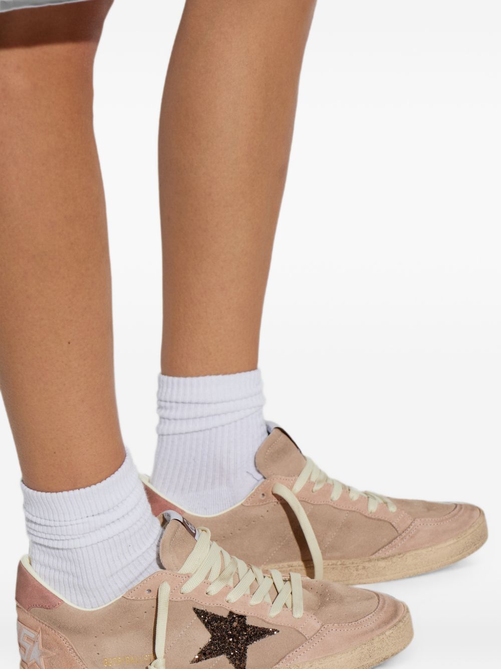 Golden Goose Ball Star Leather Sneakers